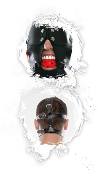 Маска с кляпом Extreme Gag Blinder Mask (08729000000000000)