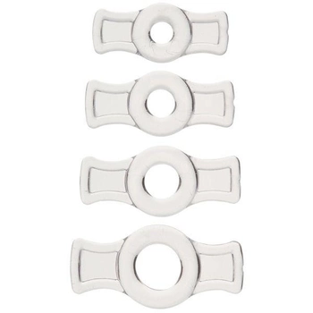 Набір ерекційних кілець TitanMen Cock Ring Set колір прозорий (13228041000000000)