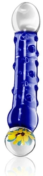 Фалоімітатор Lovetoy Glass Romance колір синій (18971007000000000)