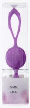 Вагінальні кульки iGox Lala колір фіолетовий (18254017000000000)
