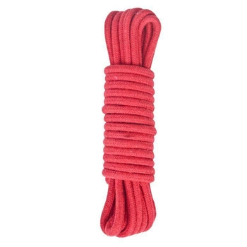 Хлопковая веревка для бондажа, 20 м цвет красный (12159015000000000)