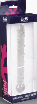Фалоімітатор скляний Sparkle Scepter, 19 см (02575000000000000)