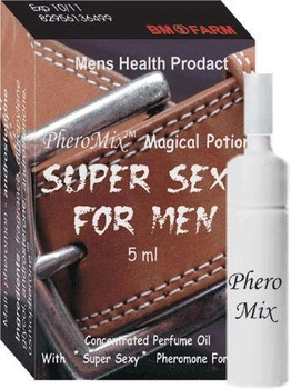Суміш феромонів для чоловіків SUPER SEXY FOR MEN, 5 мл (01615000000000000)
