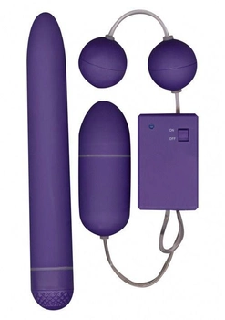Вибронабор Funky Fun Box колір фіолетовий (11131017000000000)