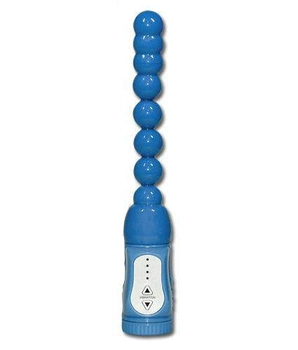 Анальный вибратор Blue Pearls Superflex (05462000000000000)