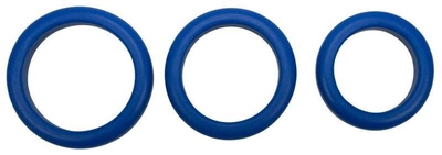 Набор эрекционных колец Blue Mate Cockring Set (17505000000000000)