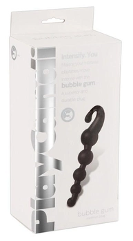 Анальная цепочка Vibe Therapy Play Candi Bubble Gum цвет черный (15027005000000000)