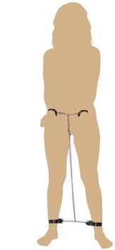Кандалы Leder Gefangenfessel (14236000000000000)
