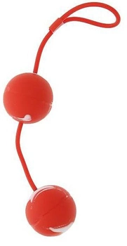 Вагинальные шарики Oscilating Duo Balls цвет красный (15019015000000000)
