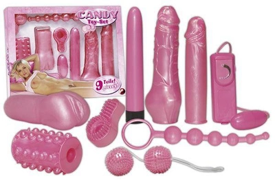 Рожевий набір секс-іграшок Candy toy-set (05937000000000000)