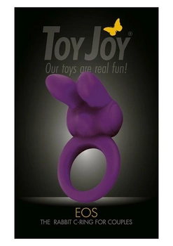 Ерекційне віброкільце Eos the Rabbit C-Ring колір фіолетовий (13029017000000000)