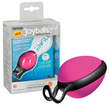 Вагинальный шарик Joyballs Secret Single цвет розовый (17687016000000000)