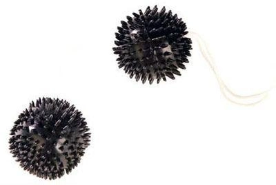 Вагинальные шарики со смещенным центром тяжести Girly Giggle Balls Tickly Black (00898000000000000)
