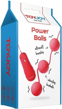 Вибрирующие вагинальные шарики Power Balls цвет красный (00918015000000000)