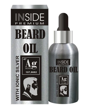 Масло з феромонами та іонами срібла для догляду за бородою Izyda Inside Premium Beard Oil Ag, 30 мл (20741000000000000)