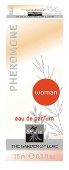 Духи с феромонами для женщин HOT Shiatsu Pheromone Parfum Woman, 15 мл (17694000000000000)
