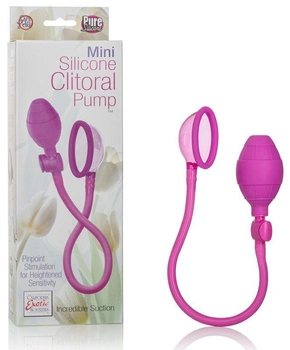 Жіноча вакуумна помпа Mini Silicone Clitoral Pump колір рожевий (17038016000000000)