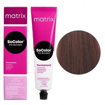 Стійка крем-фарба Matrix Socolor Pre Bonded 7M блондин мокко 90 мл