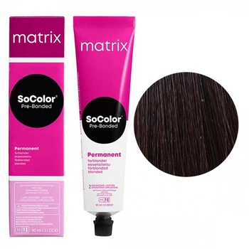 Стійка крем-фарба Matrix Socolor Pre-Bonded 5N світлий шатен 90 мл