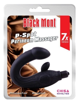 Стимулятор простати Chisa Novelties Black Mont P-Spot Perineum Massager (20708000000000000)