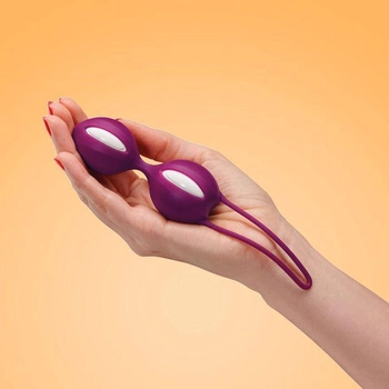 Вагінальні кульки Fun Factory Smartballs Duo колір фіолетовий (12589017000000000)