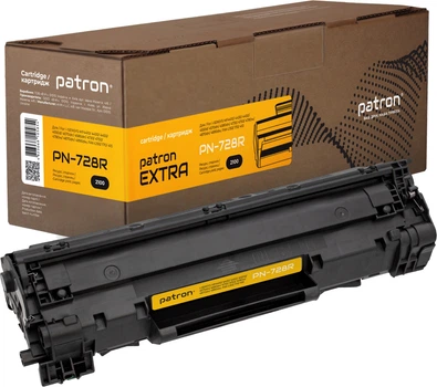 Картридж Patron Canon 728 Extra for MF4410/4580dn (PN-728R)