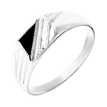 Кольцо мужское Diamant К0945с (445876) 22.0