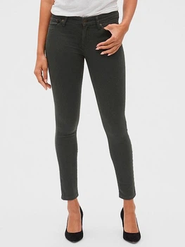 Джинси Skinny жіночі GAP 1019897389 30 Зелені (1019897389)