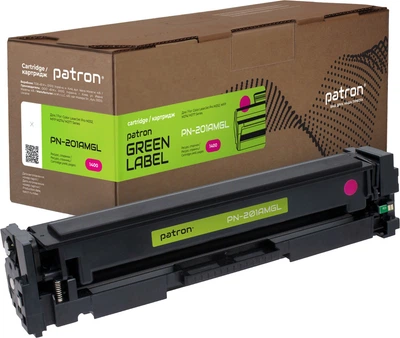 Картридж Patron Green Label HP 201A (CF403A) для M252/M274/M277 Magenta (PN-201AMGL)