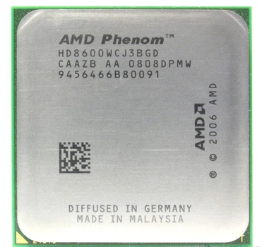 Процессор AMD Phenom X3 8600 3 Ядра, 2.3GHz, sAM2+ / AM2, Tray ( HD8600WCJ3BGD ) Б/У
