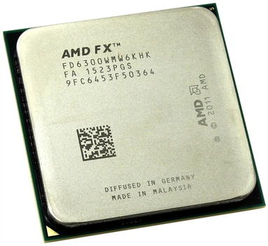Процесор AMD Vishera FX-6300 6 Ядер, 3.5 GHz, sAM3+ , Tray ( FD6300WMW6KHK ) Б/У