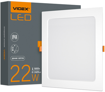 Світильник точковий VIDEX 22 W 5000 K Back (VL-DLBS-225)