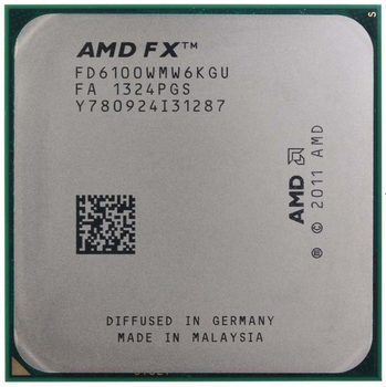 Процессор AMD Zambezi FX-6100 6 Ядер, 3.3 GHz, sAM3+ , Tray ( FD6100WMW6KGU ) Б/У