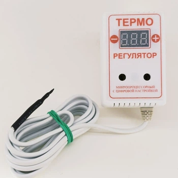 Цифровой терморегулятор DigiCOP ЦТР3-2ч на два уровня температуры 3 кВт