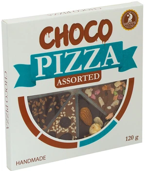 Шоколад SHOUD'E Choco Pizza Ассорти 120 г (4820078237681)