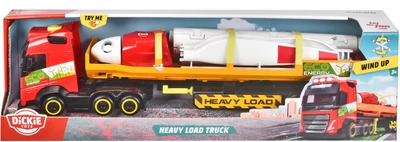 Ciężarówka Dickie Toys Volvo "Transport turbiny wiatrowej" z efektami dźwiękowymi i świetlnymi 40 cm (SBA203747011)
