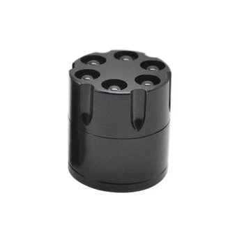Гриндер для измельчения табака Барабан Револьвера HL-245 Black (do221)