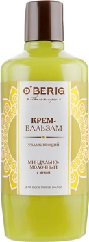 Крем-бальзам "Миндально-молочный" с медом - O'BERIG 500ml (650679-113882)