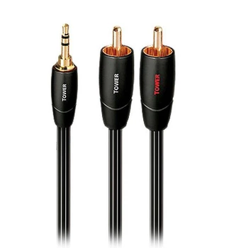 Кабель AUDIOQUEST 0.6m Tower 3.5mm-RCA (TOWER0.6MR)
