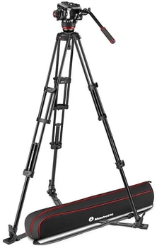 Штатив Manfrotto 504X Fluid Video Head with Alu Twin Leg Tripod GS (MVK504XTWINGA)