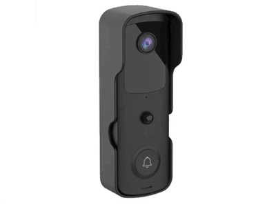 Дверной звонок с камерой BauTech Wi-Fi и ИК-подсветкой 1080P HD Черный (1010-199-00)