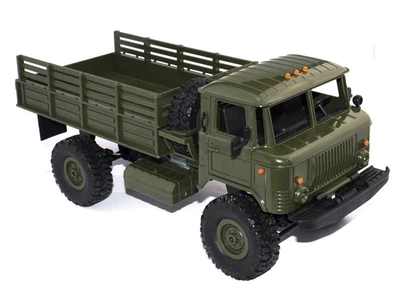 Військова вантажівка BauTech WPL B24 GAZ66 1:16 на радіокеруванні Зелений (1010-191-00)