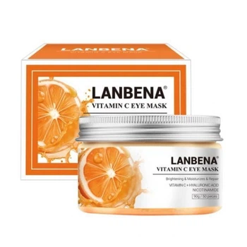 Осветляющие патчи под глаза LANBENA VITAMIN C EYE MASK с витамином С и экстрактом корней байкальского шлемника 50 шт (YX0938)