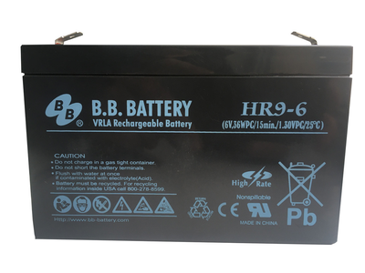 Аккумуляторная батарея B.B. Battery HR 9-6 / Т2