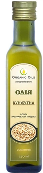Олія Organic Oils Кунжутна холодного віджиму 250 мл (4820188520635)