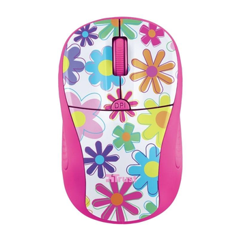 Мышь беспроводная Trust Primo (21481) Pink Flowers USB