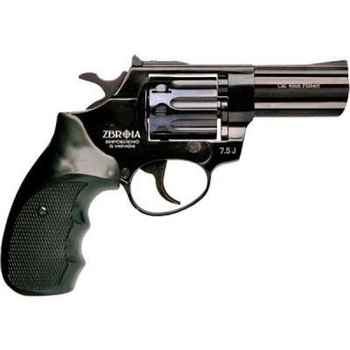 Револьвер под патрон Флобера ZBROIA Profi 3" (черный/пластик) (3726.00.20)