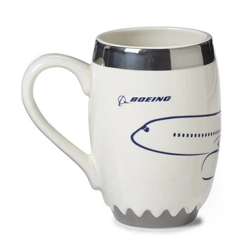 Чашка Boeing 787 Dreamliner Engine Mug 450 мл Белая