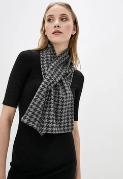 Шарф теплий "Нью-Йорк" MyScarf one size сірий меланж