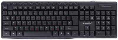 Клавиатура проводная Gembird KB-UM-107-UA USB